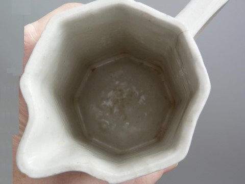 Ancien pot à lait art déco porcelaine