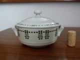 Ancienne petite soupière légumier ceramique dans le style St Uze