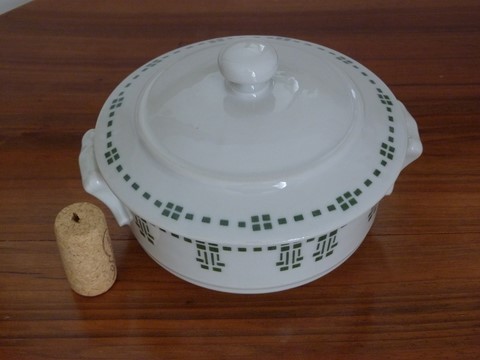 Ancien légumier petite soupière céramique St Uze