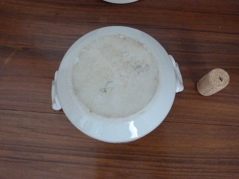 Ancien légumier petite soupière céramique St Uze